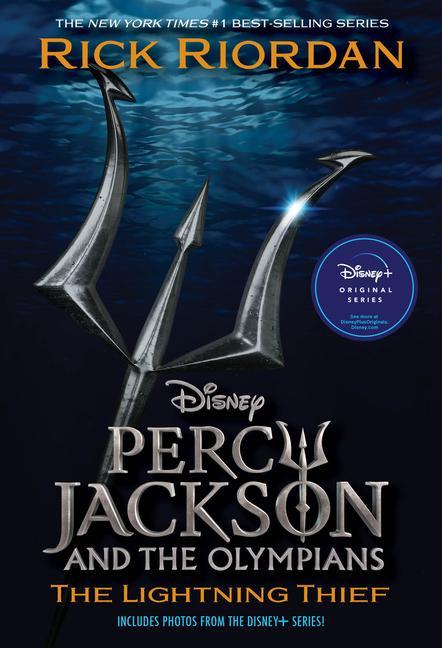 Book Percy Jackson and the Olympians, Book One: Lightning Thief Disney+ Tie in Edition 