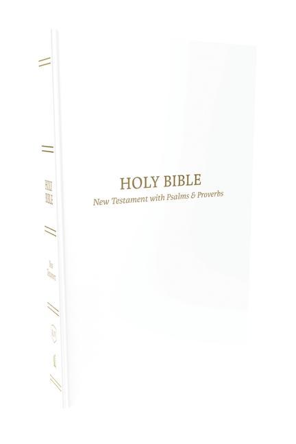 Carte Kjv, Pocket New Testament with Psalms and Proverbs, Softcover, White, Red Letter, Comfort Print 