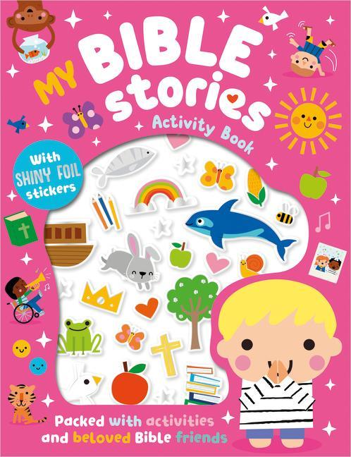 Könyv My Bible Stories Activity Book (Pink) Make Believe Ideas