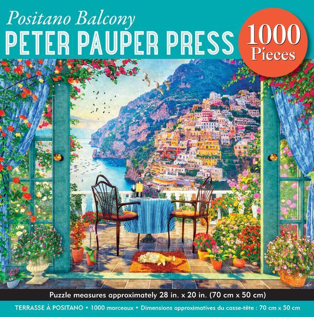 Knjiga Positano Balcony 1000-Piece Puzzle 