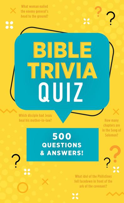 Książka Bible Trivia Quiz: 500 Questions and Answers! 