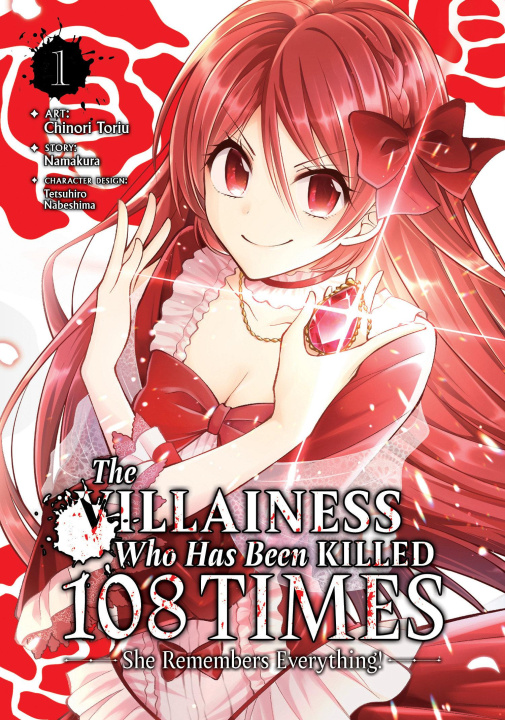 Книга The Villainess Who Has Been Killed 108 Times: She Remembers Everything! (Manga) Vol. 1 Tetsuhiro Nabeshima