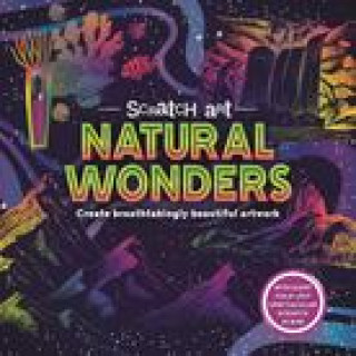Kniha Natural Wonders: Adult Scratch Art Activity Book Claire Sipi