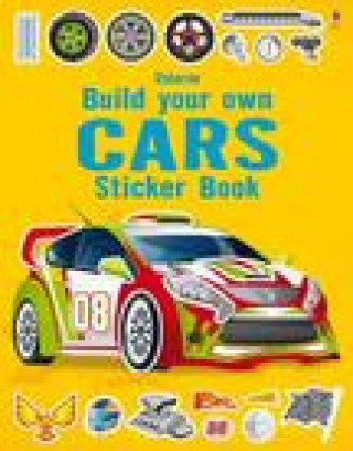 Książka Build Your Own Cars Sticker Book John Shirley