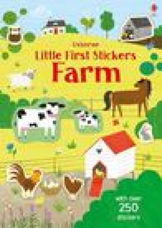 Kniha Little First Stickers Farm Louisa Boyles