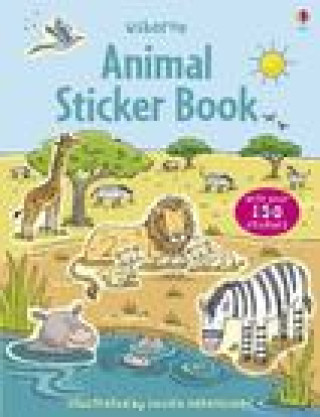 Book First Sticker Book Animals 