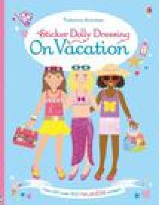 Livre Sticker Dolly Dressing on Vacation Stella Baggott