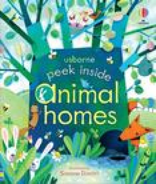 Kniha Peek Inside Animal Homes Simona Dimitri