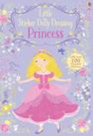 Kniha Little Sticker Dolly Dressing Princess Lizzie Mackay