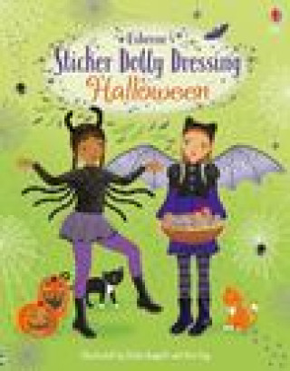Книга Sticker Dolly Dressing Halloween Non Figg