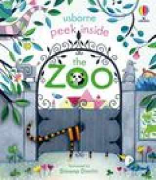 Kniha Peek Inside the Zoo Simona Dimitri