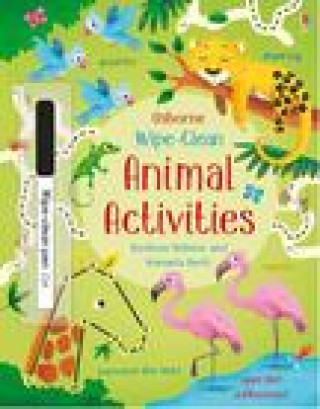 Kniha Wipe-Clean Animal Activities Manuela Berti