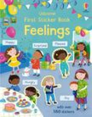 Kniha First Sticker Book Feelings Joanne Partis