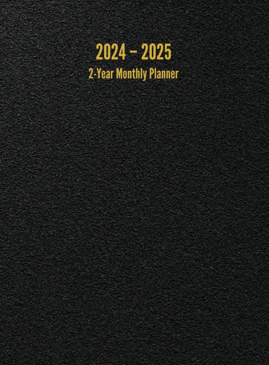 Könyv 2024 - 2025 2-Year Monthly Planner 