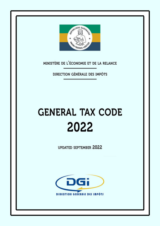 Carte Gabon - General tax code 2022 Droit Afrique