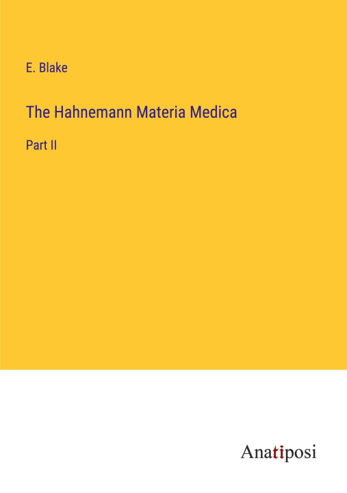 Carte The Hahnemann Materia Medica 