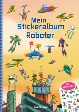 Livro Mein Stickeralbum - Roboter Julia Gerigk