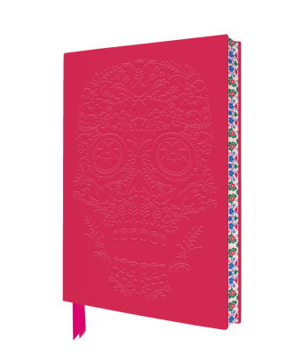 Naptár/Határidőnapló Flower Sugar Skull Artisan Art Notebook (Flame Tree Journals) 