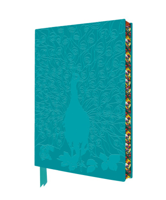 Naptár/Határidőnapló Louis Comfort Tiffany: Displaying Peacock Artisan Art Notebook (Flame Tree Journals) 