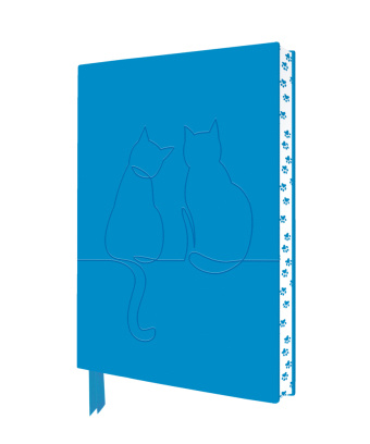 Календар/тефтер Two Happy Cats Artisan Art Notebook (Flame Tree Journals) 