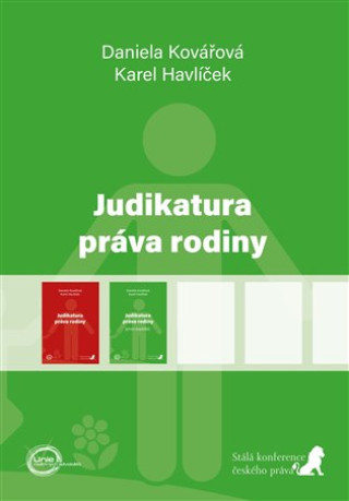 Kniha Judikatura práva rodiny (první doplněk) Daniela Kovářová