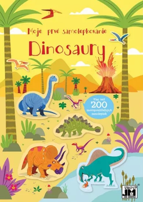 Knjiga Moje prvé samolepkovanie/ Dinosaury 