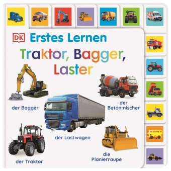Книга Erstes Lernen. Traktor, Bagger, Laster 