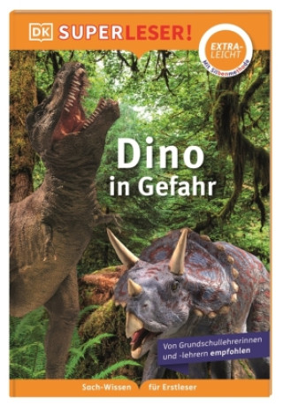 Knjiga SUPERLESER! Dino in Gefahr DK Verlag - Kids