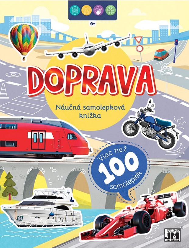 Carte Samolepková knižka/ Doprava 