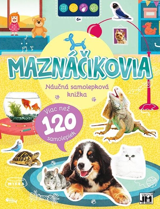 Book Samolepková knižka/ Maznáčikovia 