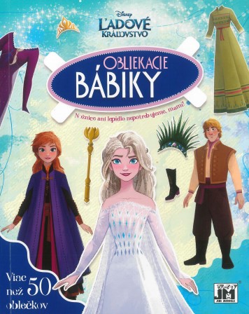 Kniha Obliekacie bábiky/ Ľadové kráľovstvo 