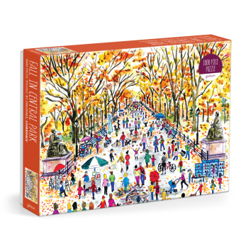 Game/Toy Michael Storrings Fall in Central Park 1000 Piece Puzzle Michael Storrings