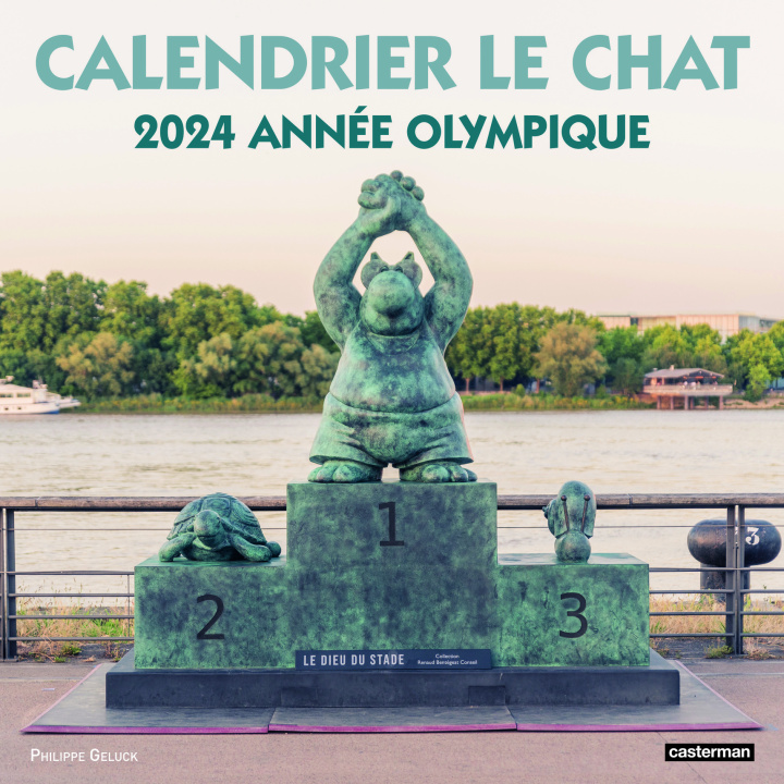 Kniha Le chat calendrier annee olympique 2024 Philippe Geluck