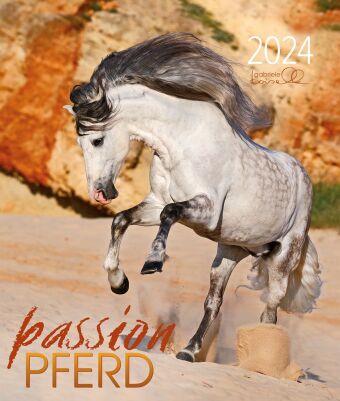 Kalendar/Rokovnik Passion Pferd 2024 Gabriele Boiselle