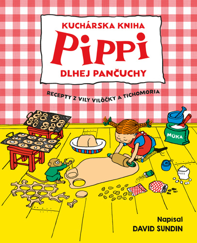 Kniha Kuchárska kniha Pippi Dlhej Pančuchy David Sundin