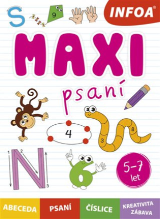 Kniha Maxi psaní 5-7 let 