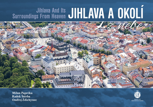 Książka Jihlava a okolí z nebe 