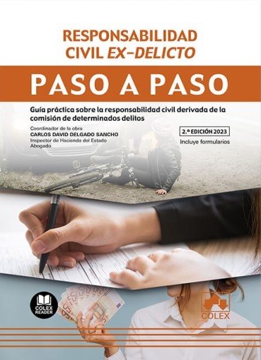 Kniha RESPONSABILIDAD CIVIL EX DELICTO PASO A PASO CARLOS DAVID DELGADO SANCHO
