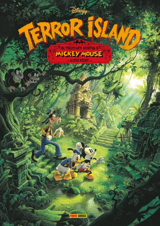 Kniha Terror Island. Una terrificante avventura di Mickey Mouse Alexis Nesme