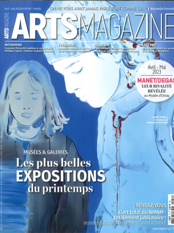 Könyv Arts Magazine N°147 : Les plus belles expositions du printemps - Avril/Mai 2023 