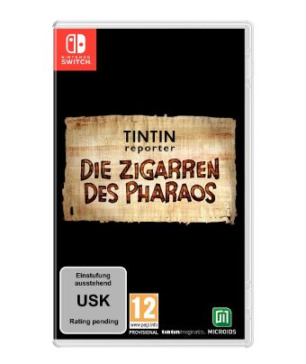 Książka Tintin Reporter, Die Zigarren des Pharaos, 1 Nintendo Switch-Spiel (Limited Edition) 