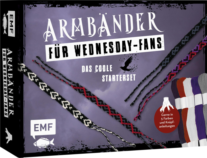 Hra/Hračka Armbänder für Wednesday-Fans knüpfen 