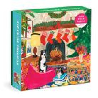 Buch Fireside Friends Galison  Flore Cousseran