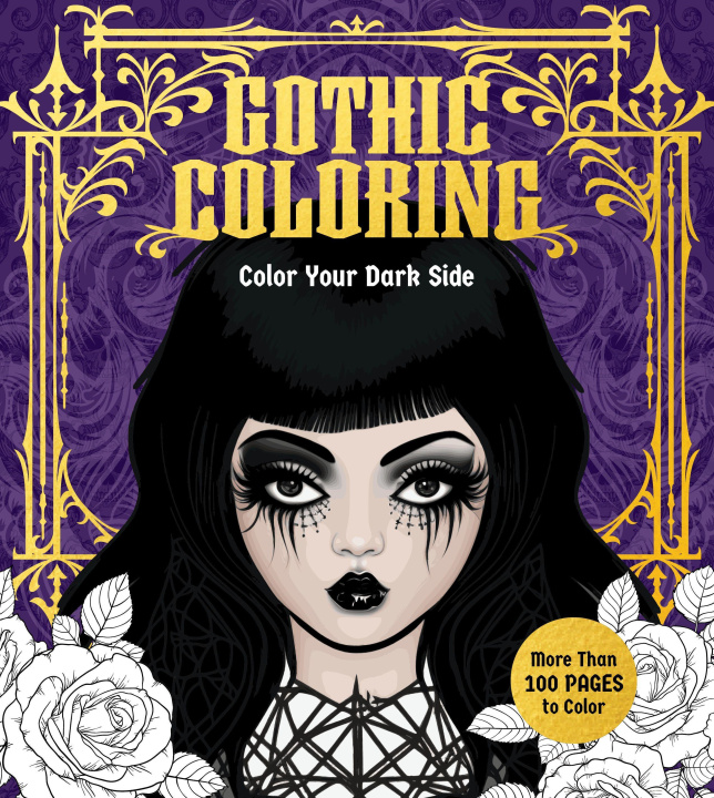 Knjiga Gothic Coloring Book 