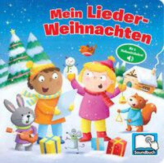 Carte Mein Lieder-Weihnachten - Liederbuch mit 6 integrierten Melodien - Soundbuch für Kinder ab 18 Monaten 