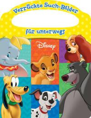 Kniha Disney - Verrückte Such-Bilder für unterwegs - Wimmelbuch - Pappbilderbuch mit Stift und abwischbaren Seiten ab 3 Jahren 