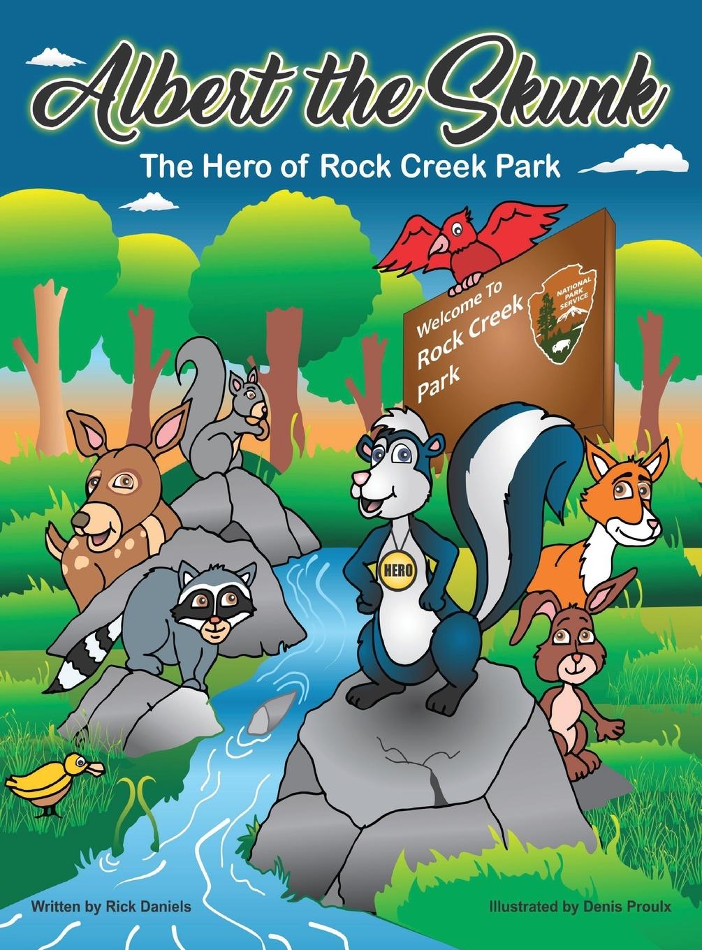 Boek Albert the Skunk Rick Daniels