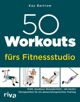 Książka 50 Workouts fürs Fitnessstudio 