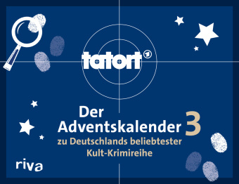 Carte Tatort 3 - Der Adventskalender zu Deutschlands beliebtester Kult-Krimireihe 