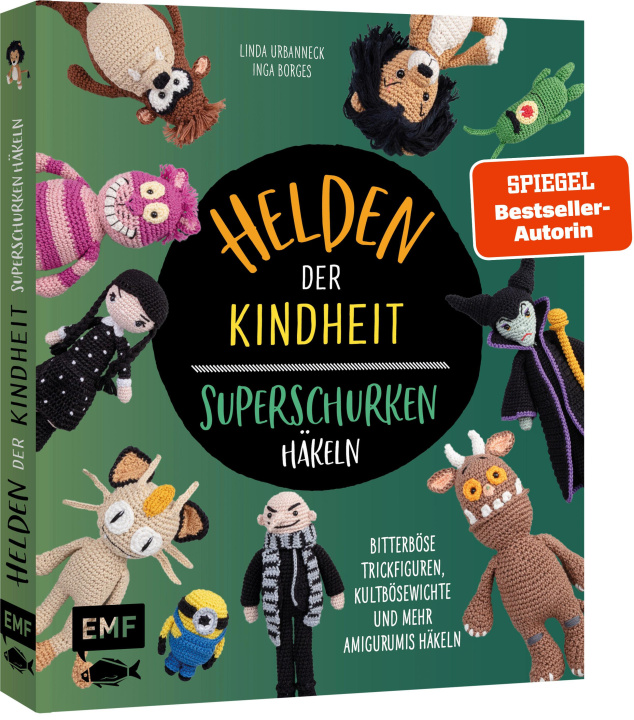 Knjiga Helden der Kindheit - Das Häkelbuch der Superschurken Inga Borges